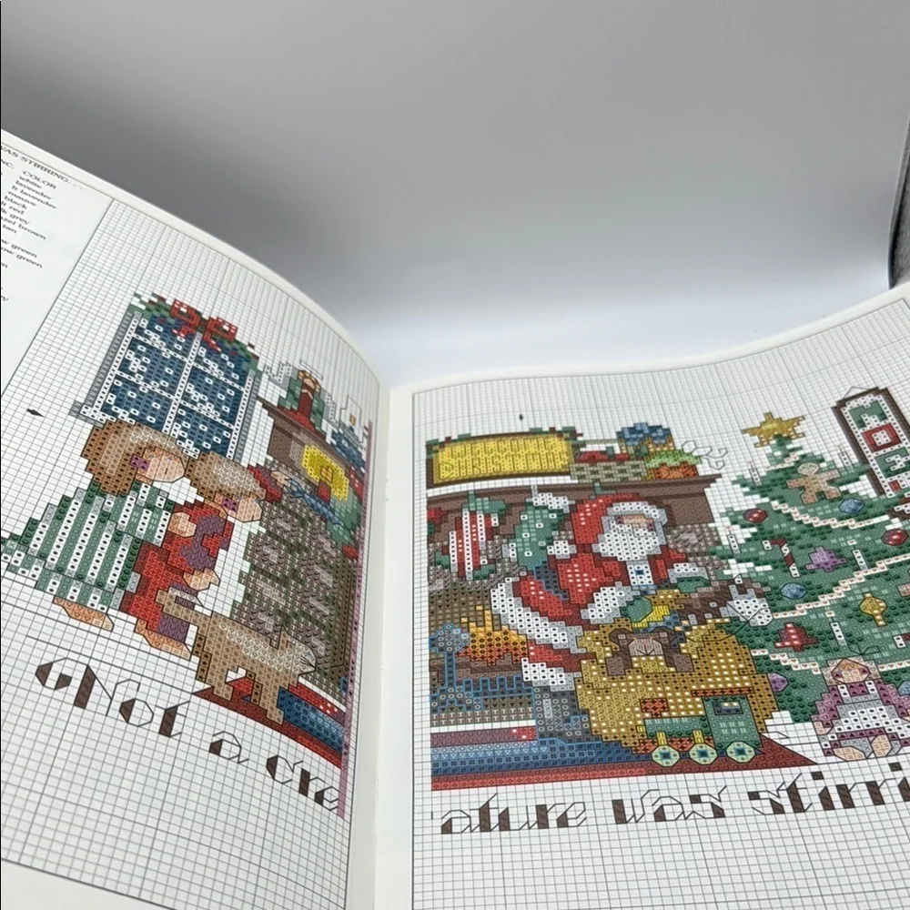 Leisure Arts Christmas is Love Counted Cross Stitch Leaflet #2831